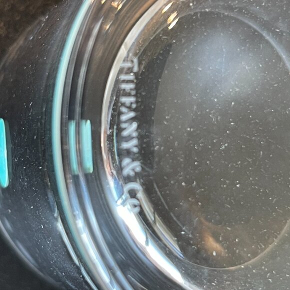 Tiffany & Co Swing of Rock Crystal Tumblers w/ Tiffany Box - Set of 2 - New! - Picture 5 of 5